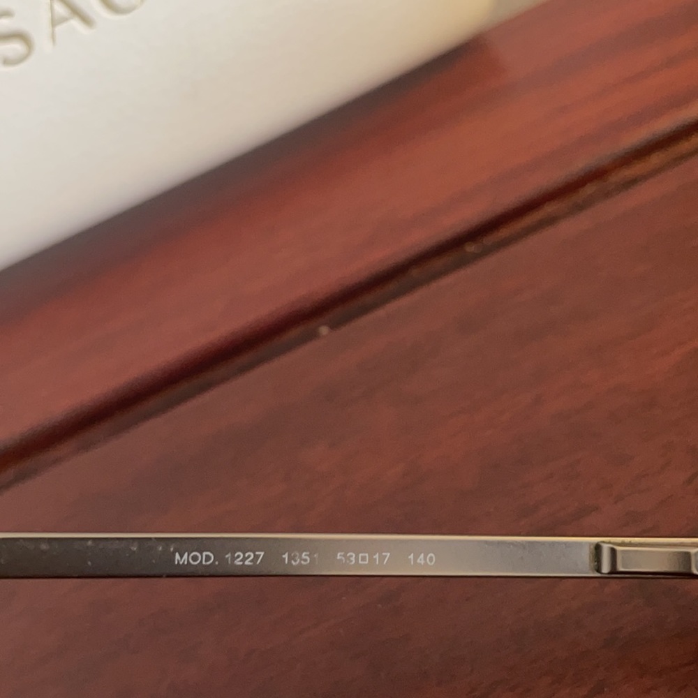 Versace Eye Glass Frames With Case - image 5